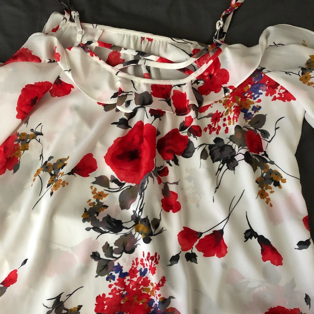 Off the the shoulder blouse